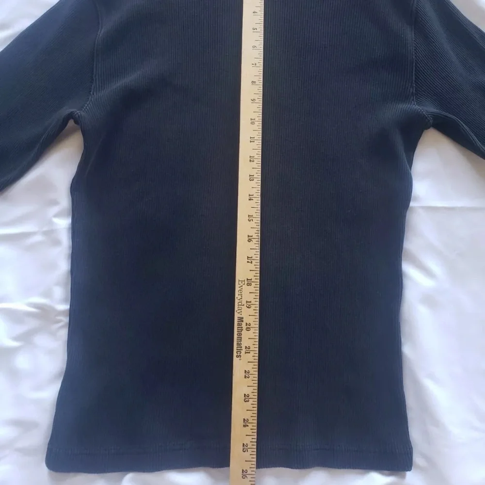 RRL Double RL Ralph Lauren Thermal Waffle Knit Turtle Neck Sweater Mens Large L - Picture 7 of 15